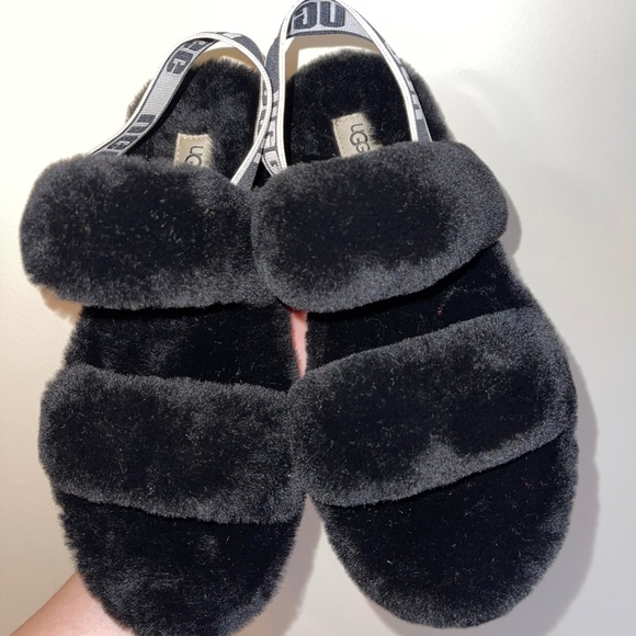 UGG Fluff Yeah Slingback Sandal - Picture 3 of 5